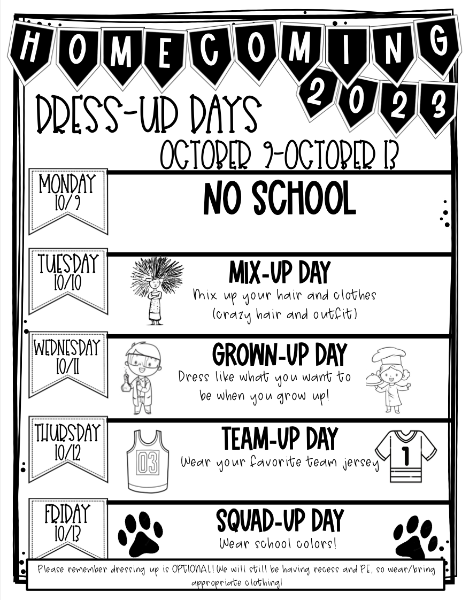 sachin and babi light blue dress GHS Homecoming Week 2024 Information — Gooding School District main image 1